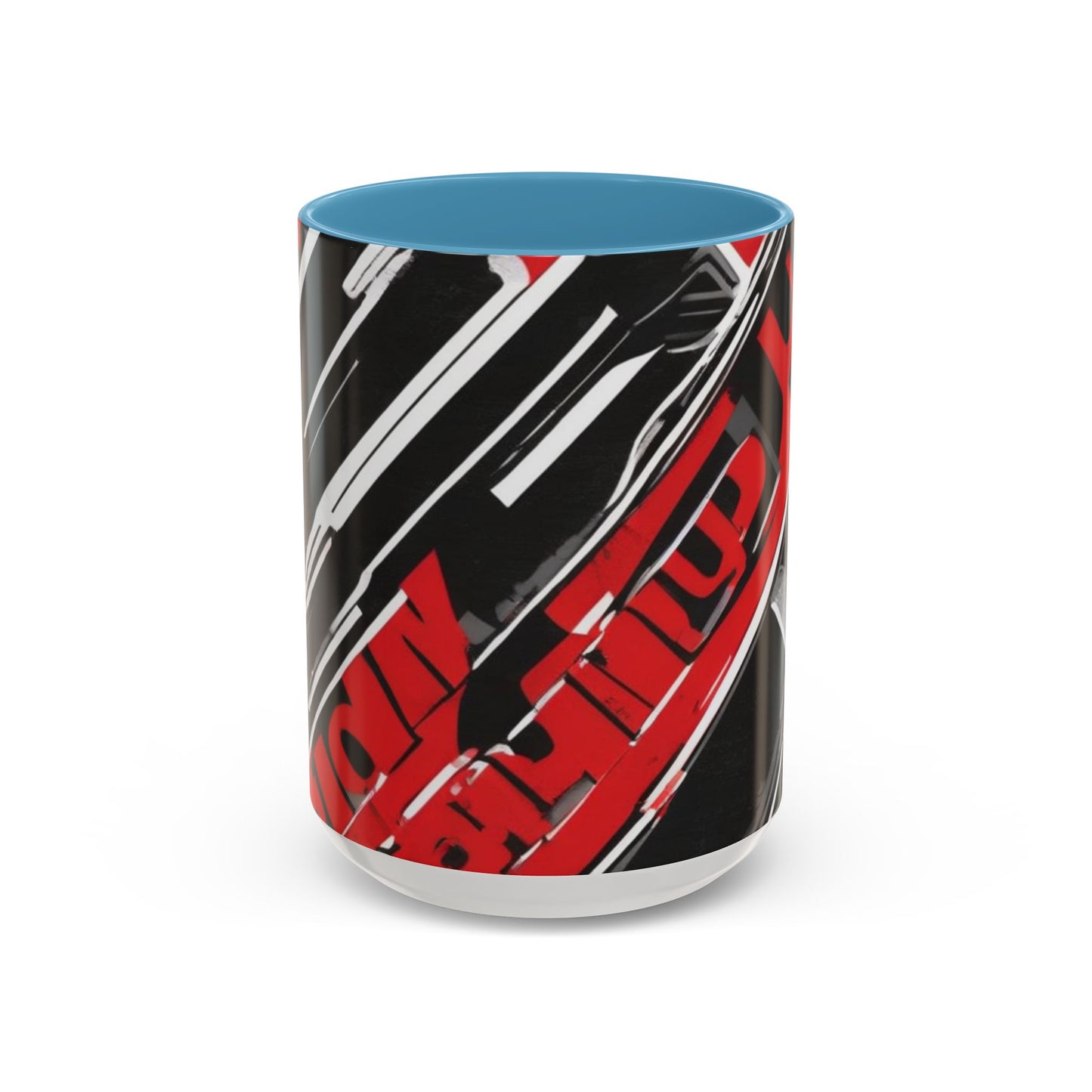 boostlete-recovery-progress-type-show-up-diagonal-paper-0109 — Accent Mug 11oz/15oz