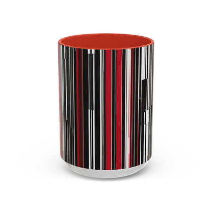 boostlete-am-crew-pattern-barcode-athletic-0911 — Accent Mug 11/15oz