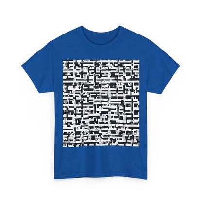 boostlete-iron-intent-pattern-plate-number-badge-0171 — Unisex Heavy Cotton Tee (Gildan 5000)