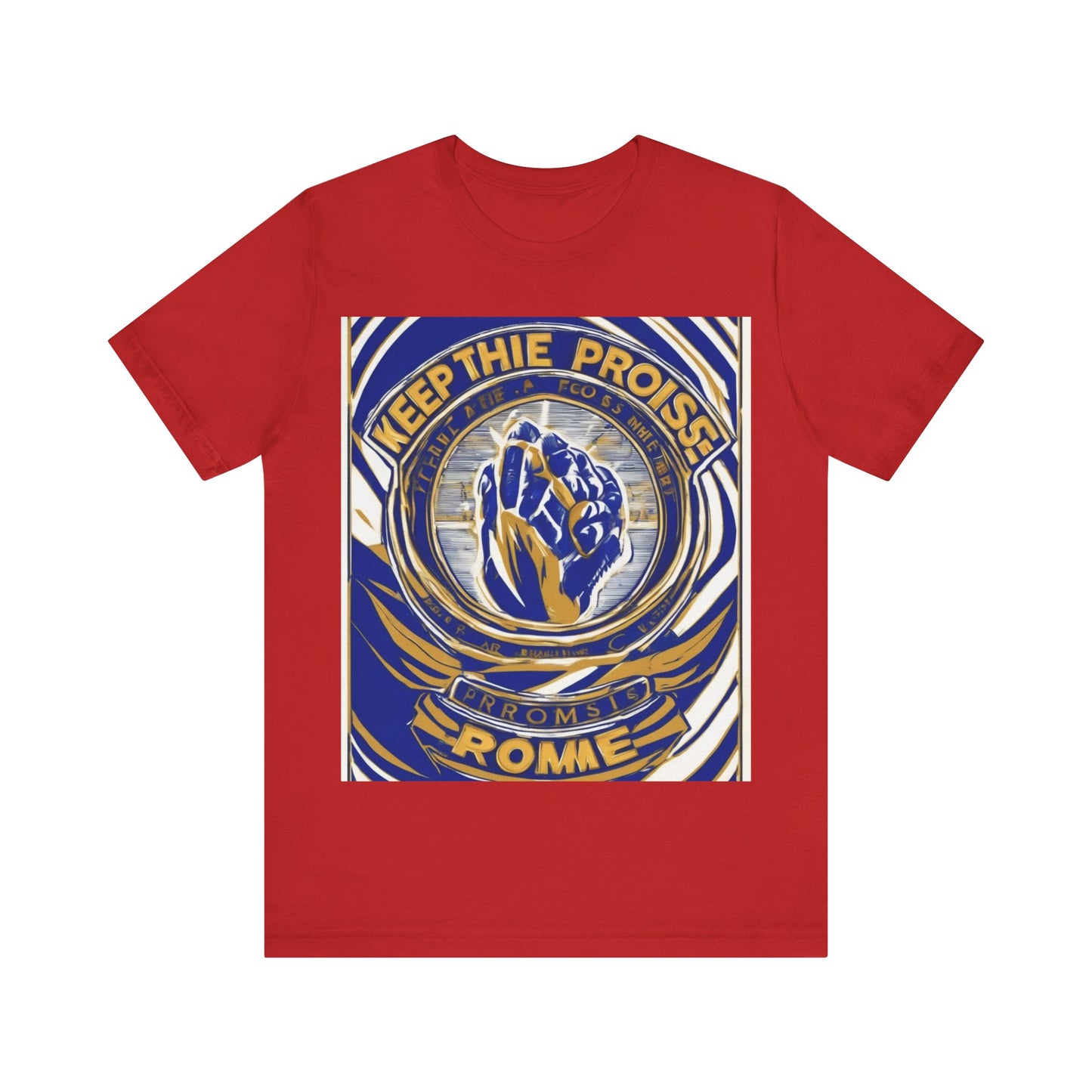 boostlete-pr-season-type-keep-the-promise-arc-athletic-0045 — Unisex Jersey Short Sleeve (B+C 3001)