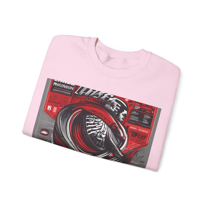 boostlete-field-day-type-chase-capacity-big-monoline-0813 — Unisex Heavy Blend Crewneck (G18000)