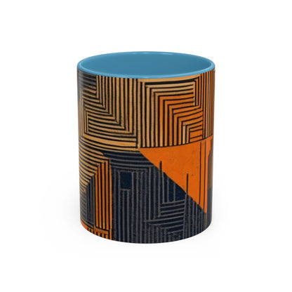 boostlete-field-day-pattern-stair-steps-geometric-0055 — Accent Mug 11oz/15oz