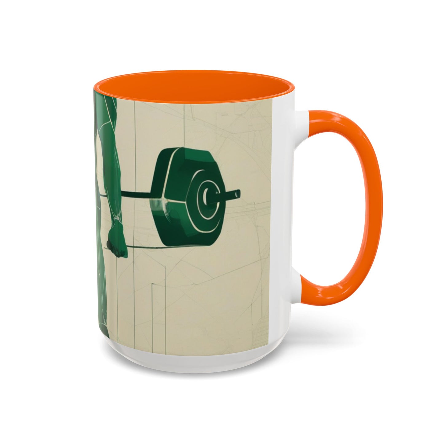 boostlete-boost-mode-scene-deadlift-glitch-blueprint-0044 — Accent Mug 11oz/15oz