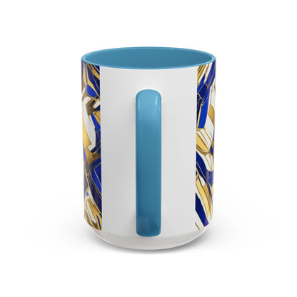 boostlete-boost-mode-pattern-hex-athletic-0611 — Accent Mug 11/15oz