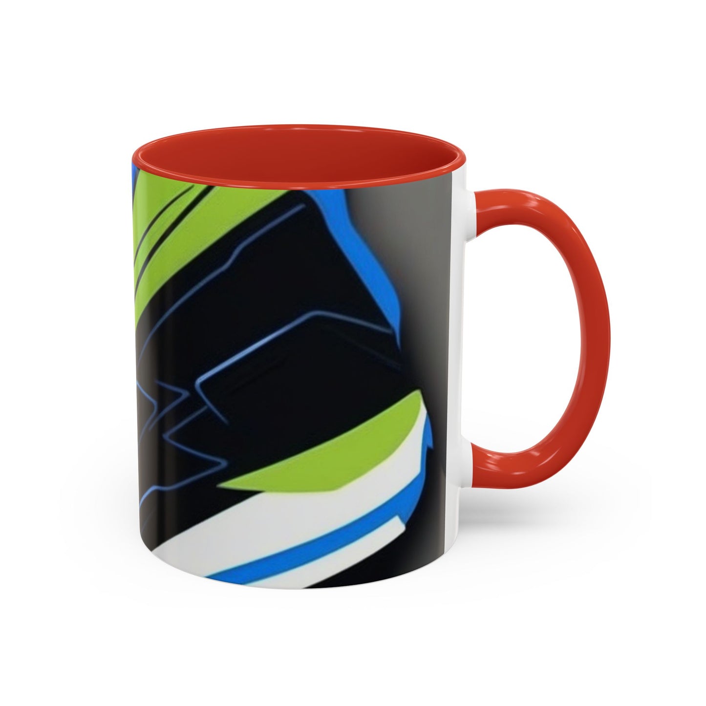 boostlete-quiet-power-icon-sneaker-duotone-paper-0066 — Accent Mug 11oz/15oz