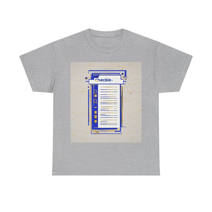 boostlete-am-crew-icon-checklist-glitch-badge-0018 — Unisex Heavy Cotton Tee (Gildan 5000)