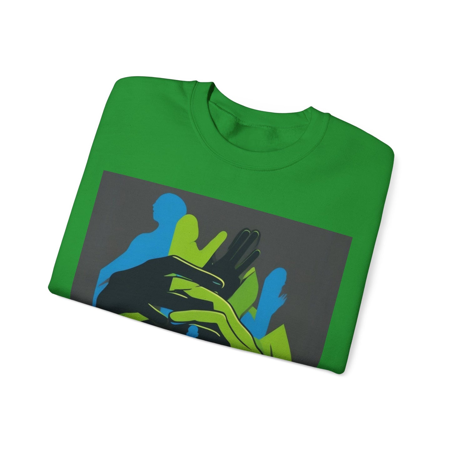 boostlete-mile-by-mile-scene-athlete-offset-modern-0824 — Unisex Heavy Blend Crewneck (G18000)