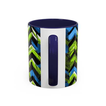boostlete-rise-grind-pattern-chevron-isometric-0195 — Accent Mug 11oz/15oz