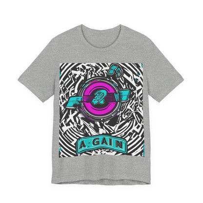 boostlete-boost-mode-type-again-badge-monoline-0293 — Unisex Jersey Short Sleeve (B+C 3001)