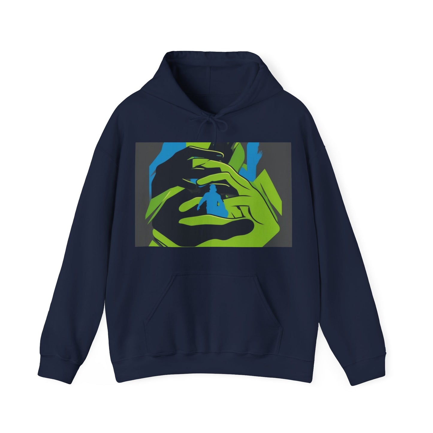 boostlete-mile-by-mile-scene-athlete-offset-modern-0824 — Unisex Heavy Blend Hoodie (G18500)