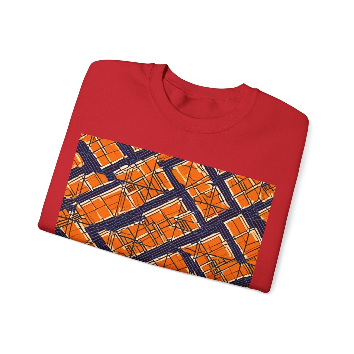 boostlete-boost-mode-pattern-plate-number-monoline-0571 — Unisex Heavy Blend Crewneck (G18000)
