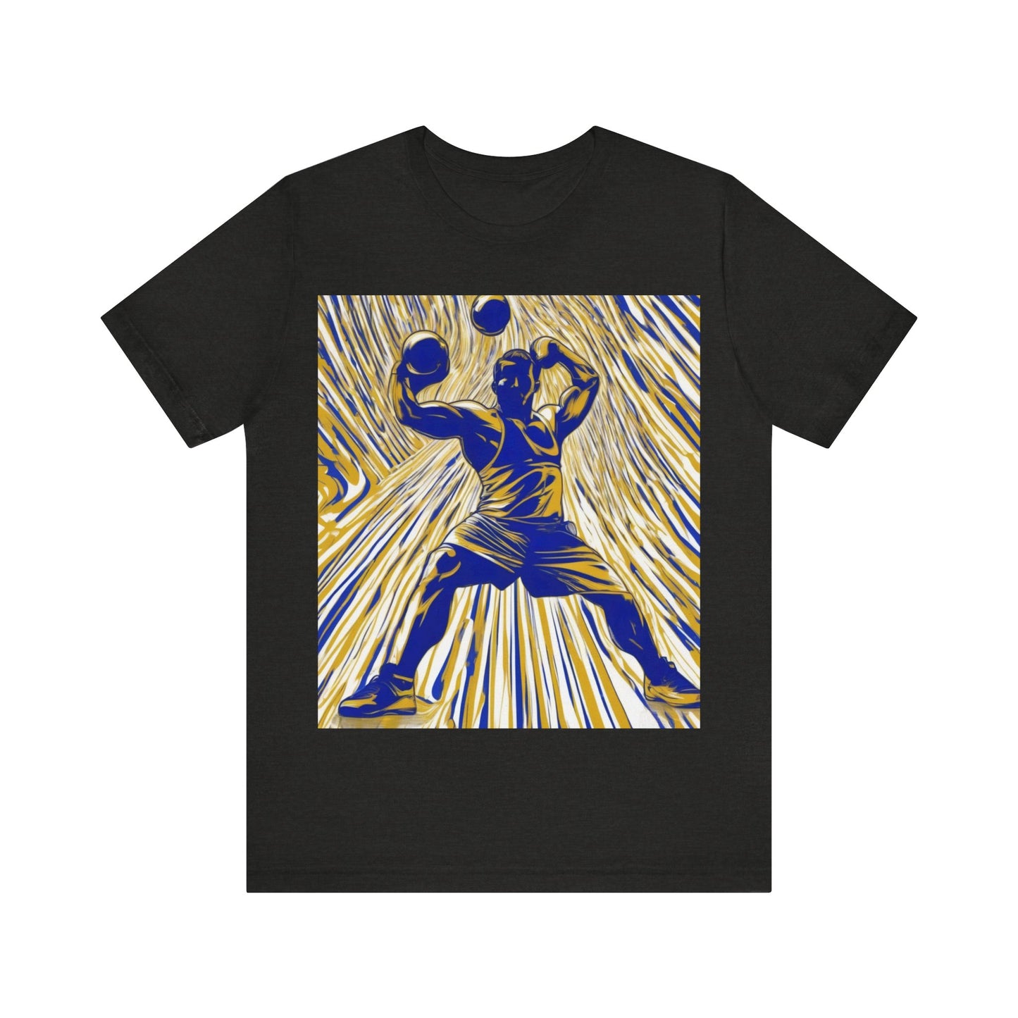 boostlete-rise-grind-scene-kettlebell-speed-engraved-0180 — Unisex Jersey Short Sleeve (B+C 3001)