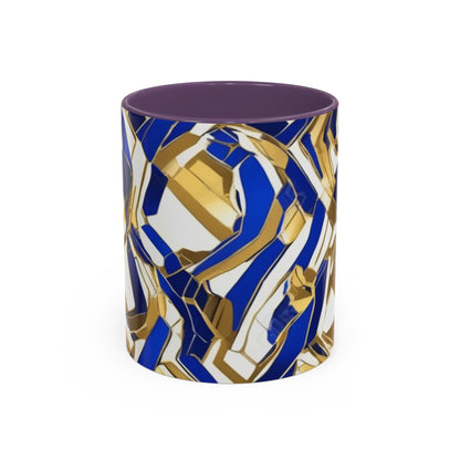 boostlete-boost-mode-pattern-hex-athletic-0611 — Accent Mug 11/15oz