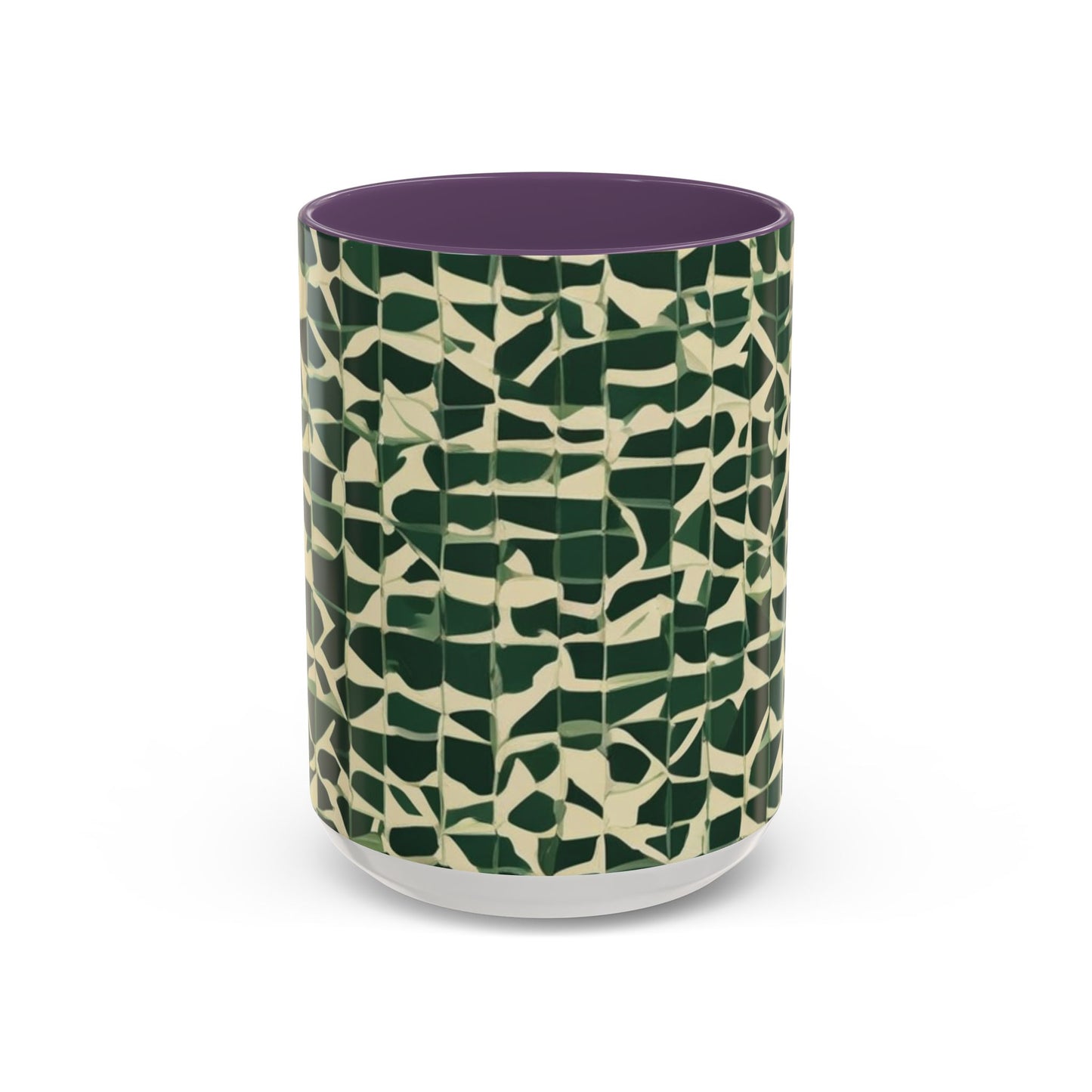 boostlete-iron-intent-pattern-plate-number-isometric-0099 — Accent Mug 11oz/15oz