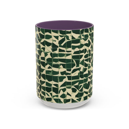 boostlete-iron-intent-pattern-plate-number-isometric-0099 — Accent Mug 11oz/15oz