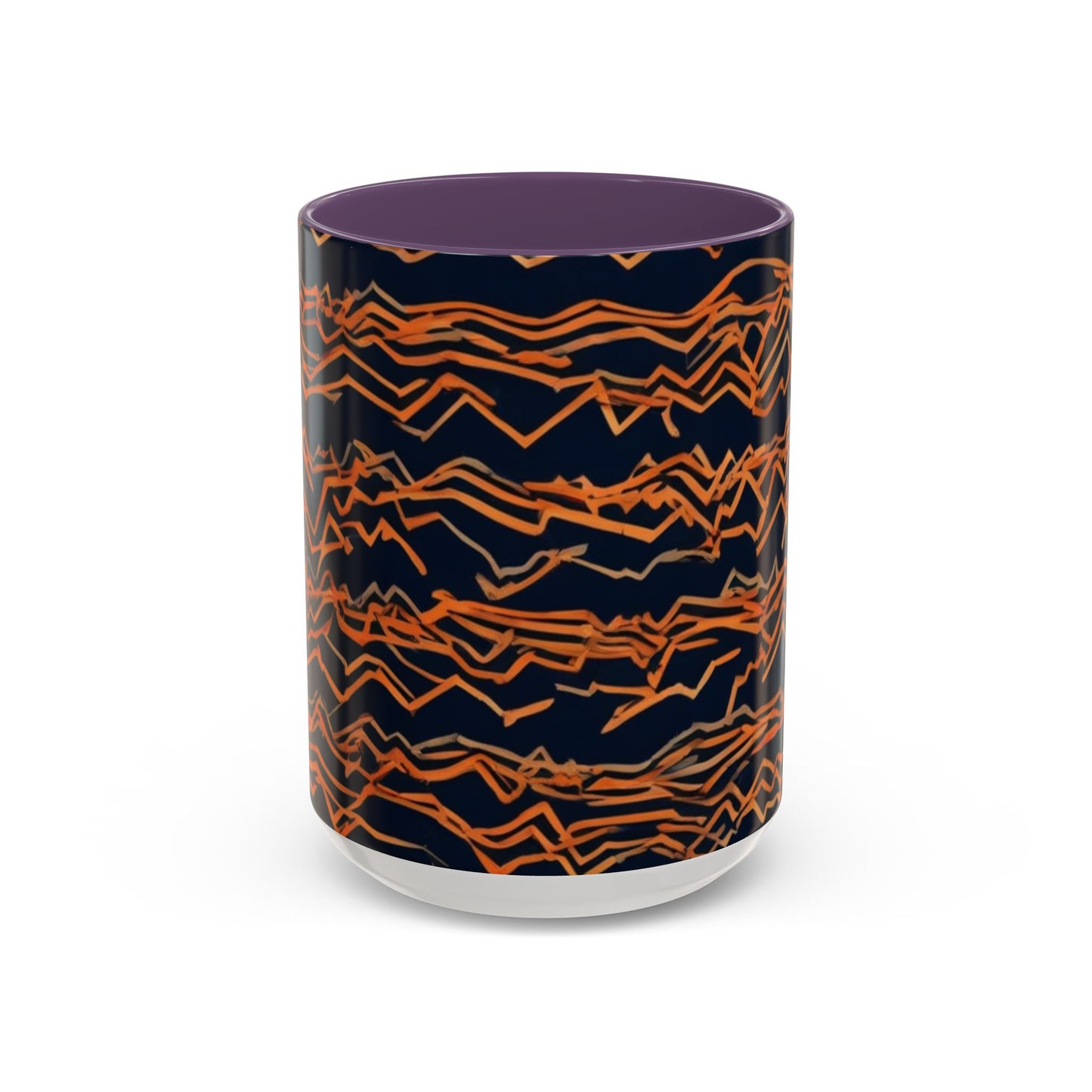 boostlete-field-day-pattern-ekg-bold-0135 — Accent Mug 11oz/15oz