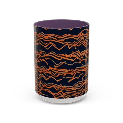 boostlete-field-day-pattern-ekg-bold-0135 — Accent Mug 11oz/15oz