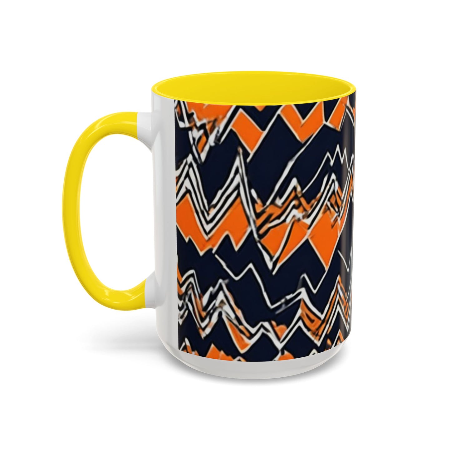 boostlete-headspace-pattern-ekg-industrial-0559 — Accent Mug 11/15oz