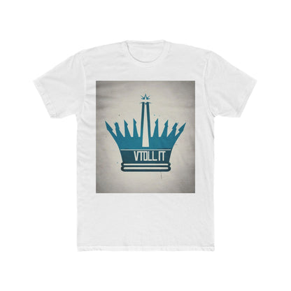 boostlete-am-crew-icon-crown-matte-industrial-0058 — Unisex Cotton Crew Tee (NL 3600)