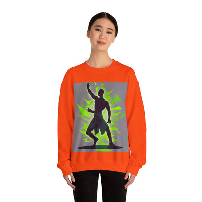 boostlete-mile-by-mile-scene-yogi-offset-isometric-0972 — Unisex Heavy Blend Crewneck (G18000)