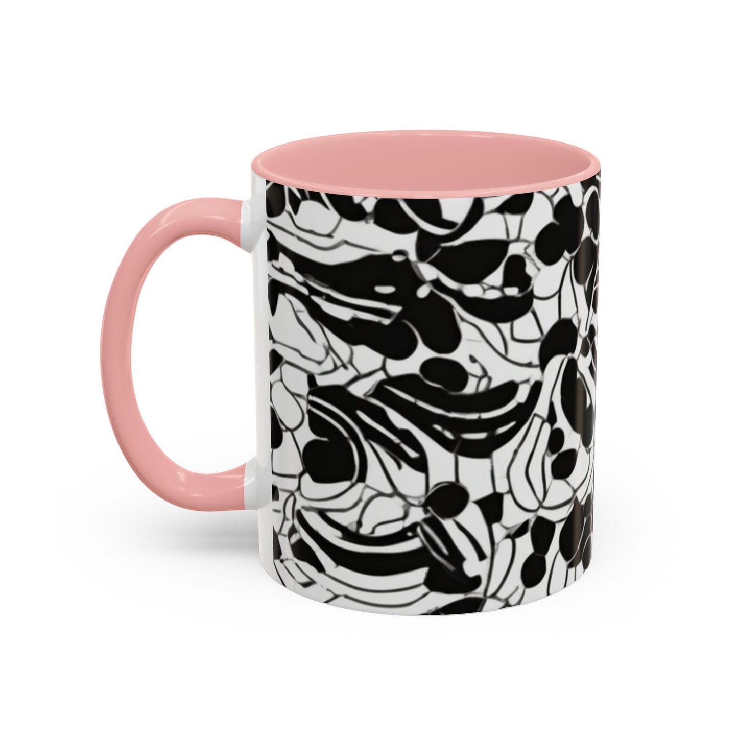 boostlete-rise-grind-pattern-dotted-line-art-0483 — Accent Mug 11/15oz