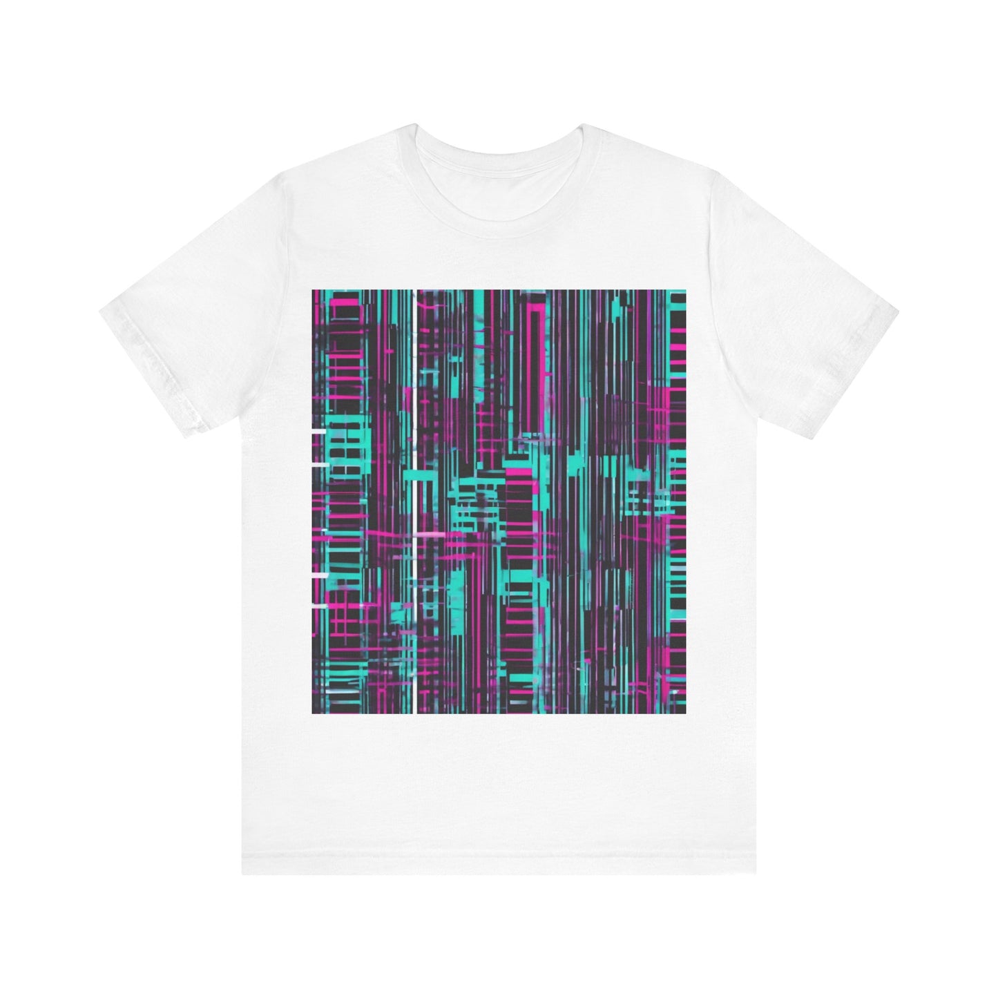 boostlete-field-day-pattern-barcode-retro-0275 — Unisex Jersey Short Sleeve (B+C 3001)