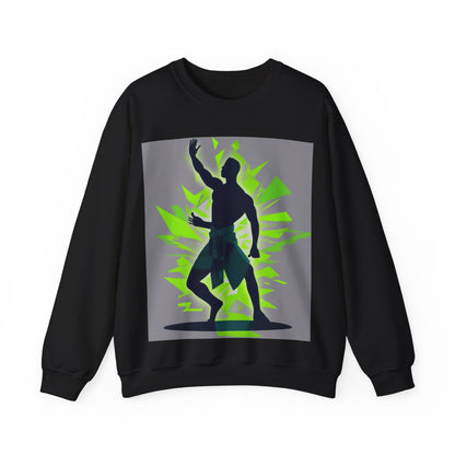 boostlete-mile-by-mile-scene-yogi-offset-isometric-0972 — Unisex Heavy Blend Crewneck (G18000)