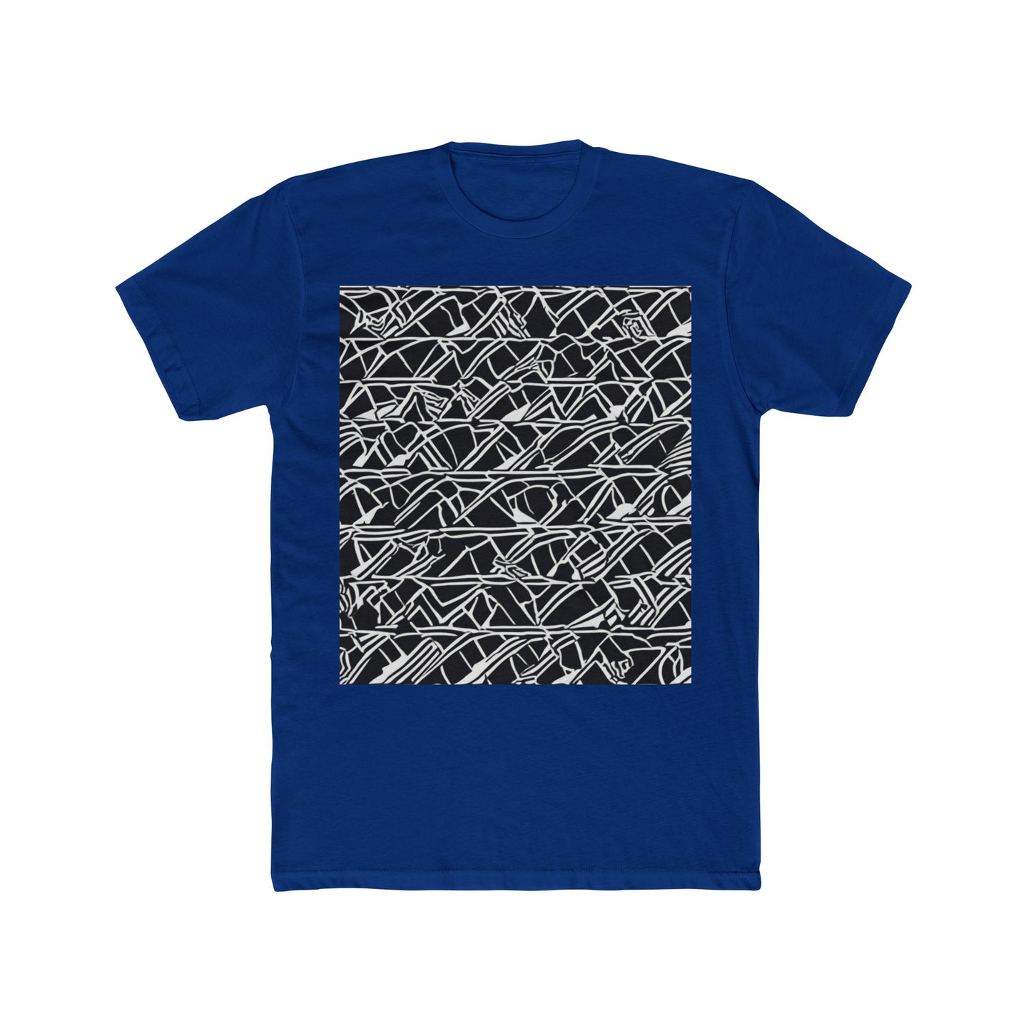 boostlete-boost-mode-pattern-stair-steps-athletic-0311 — Unisex Cotton Crew Tee (NL 3600)