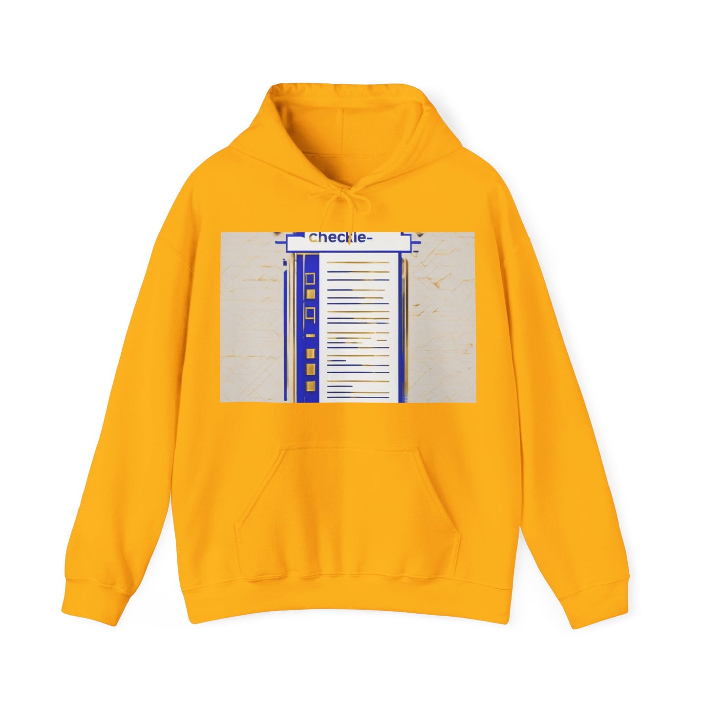 boostlete-am-crew-icon-checklist-glitch-badge-0018 — Unisex Heavy Blend Hooded Sweatshirt (Gildan)