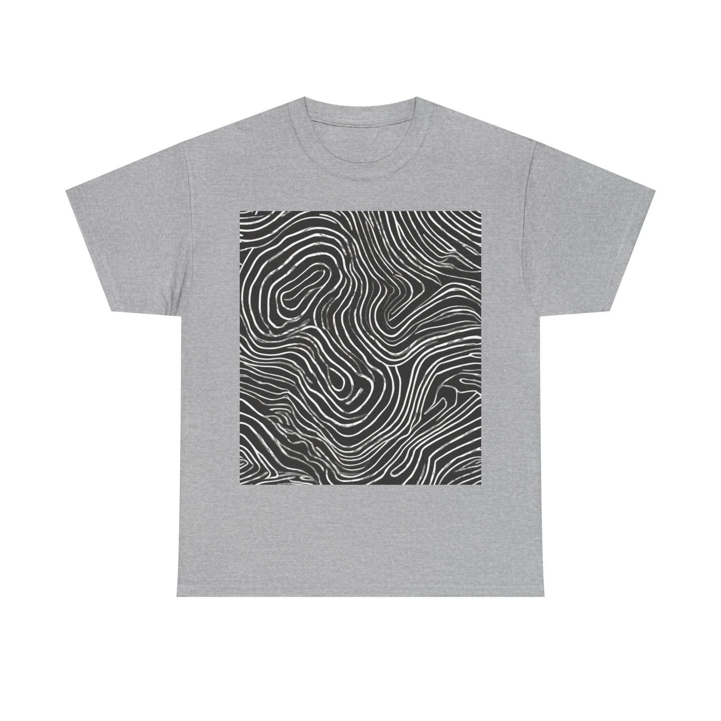 boostlete-field-day-pattern-topographic-badge-0307 — Unisex Heavy Cotton Tee (Gildan 5000)