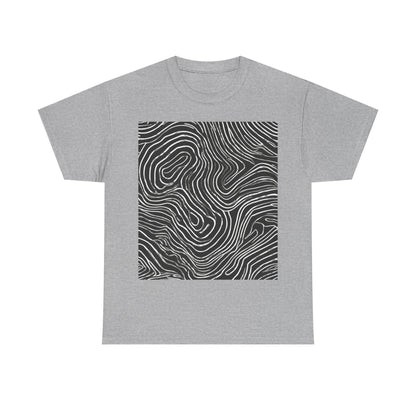 boostlete-field-day-pattern-topographic-badge-0307 — Unisex Heavy Cotton Tee (Gildan 5000)