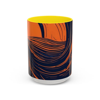 boostlete-rise-grind-icon-sunrise-speed-line-art-0202 — Accent Mug 11oz/15oz