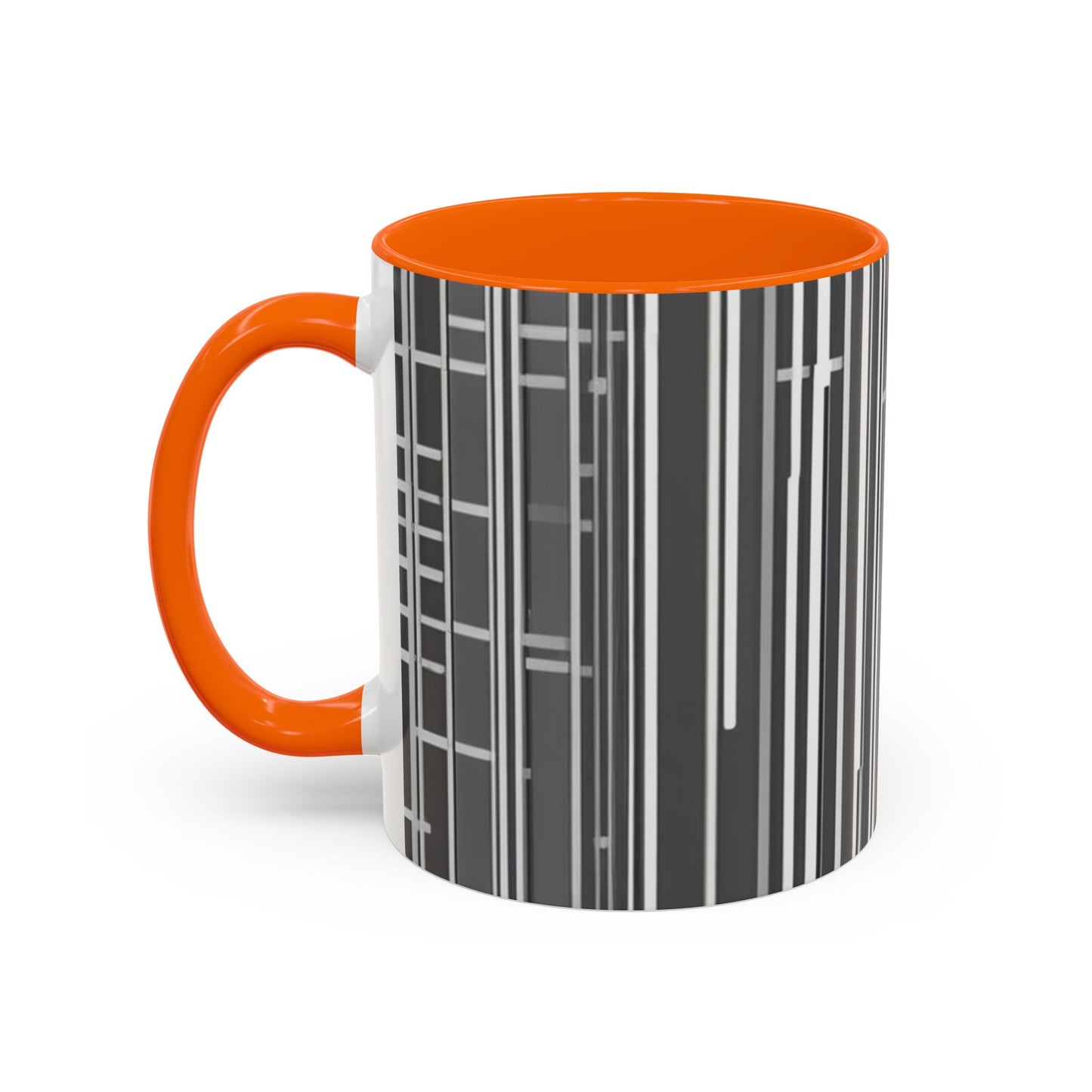 boostlete-boost-mode-pattern-barcode-blueprint-0463 — Accent Mug 11/15oz