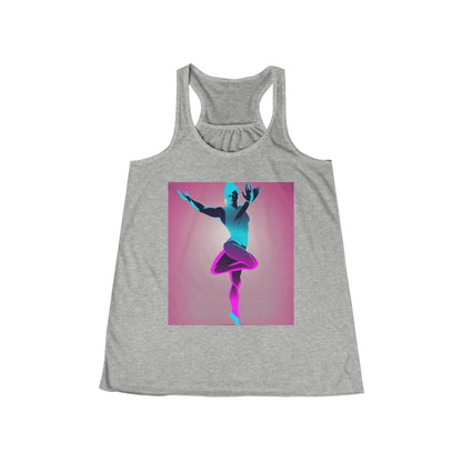 boostlete-pr-season-scene-yogi-soft-athletic-0272 — Women's Flowy Racerback Tank (B+C 8800)