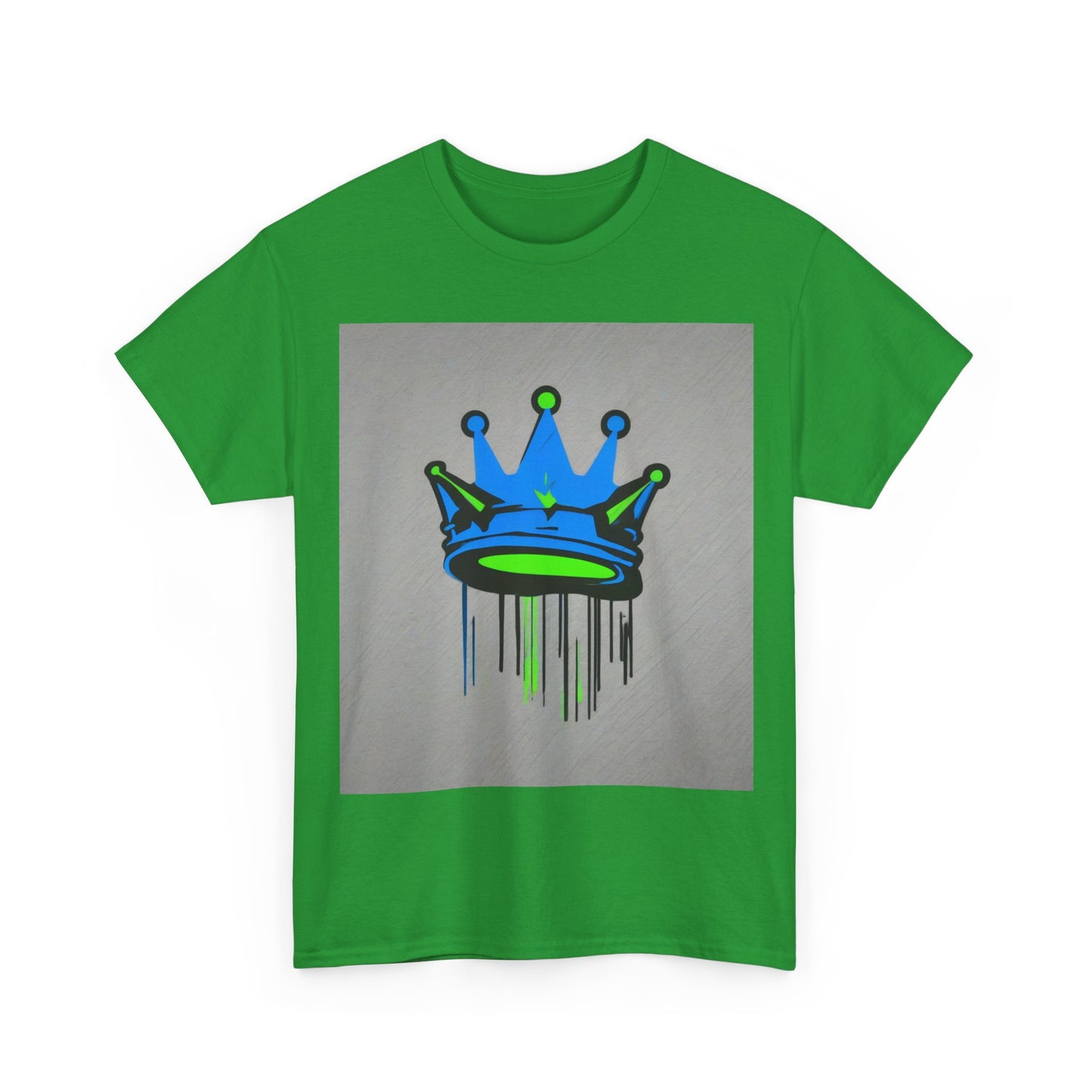 boostlete-mile-by-mile-icon-crown-matte-industrial-0162 — Unisex Heavy Cotton Tee (Gildan 5000)