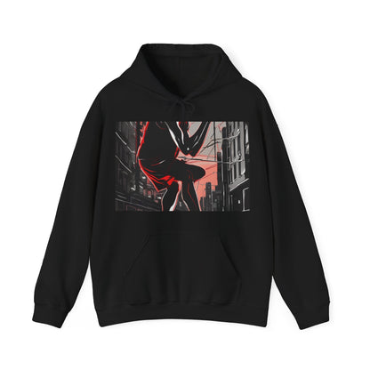 boostlete-am-crew-scene-runner-high-retro-0268 — Unisex Heavy Blend Hooded Sweatshirt (Gildan)