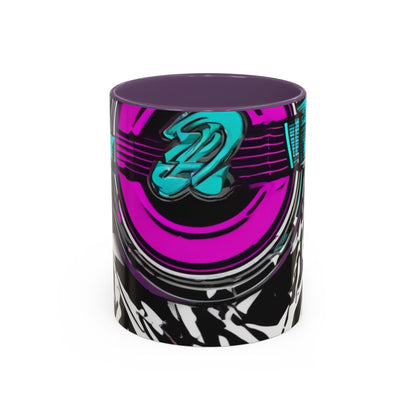 boostlete-boost-mode-type-again-badge-monoline-0293 — Accent Mug 11oz/15oz