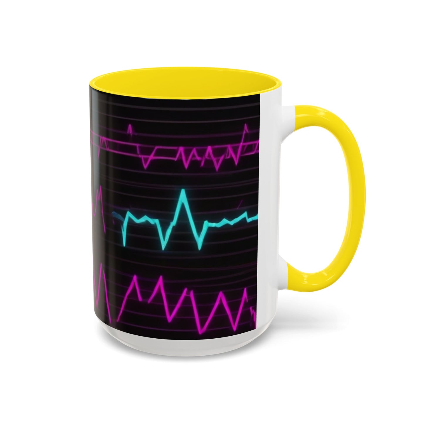 boostlete-boost-mode-pattern-ekg-modern-0111 — Accent Mug 11oz/15oz