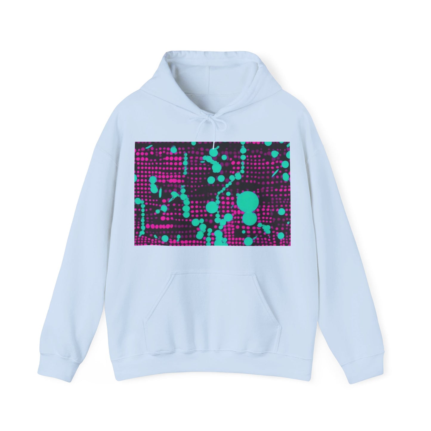 boostlete-pr-season-pattern-dotted-retro-0891 — Unisex Heavy Blend Hoodie (G18500)