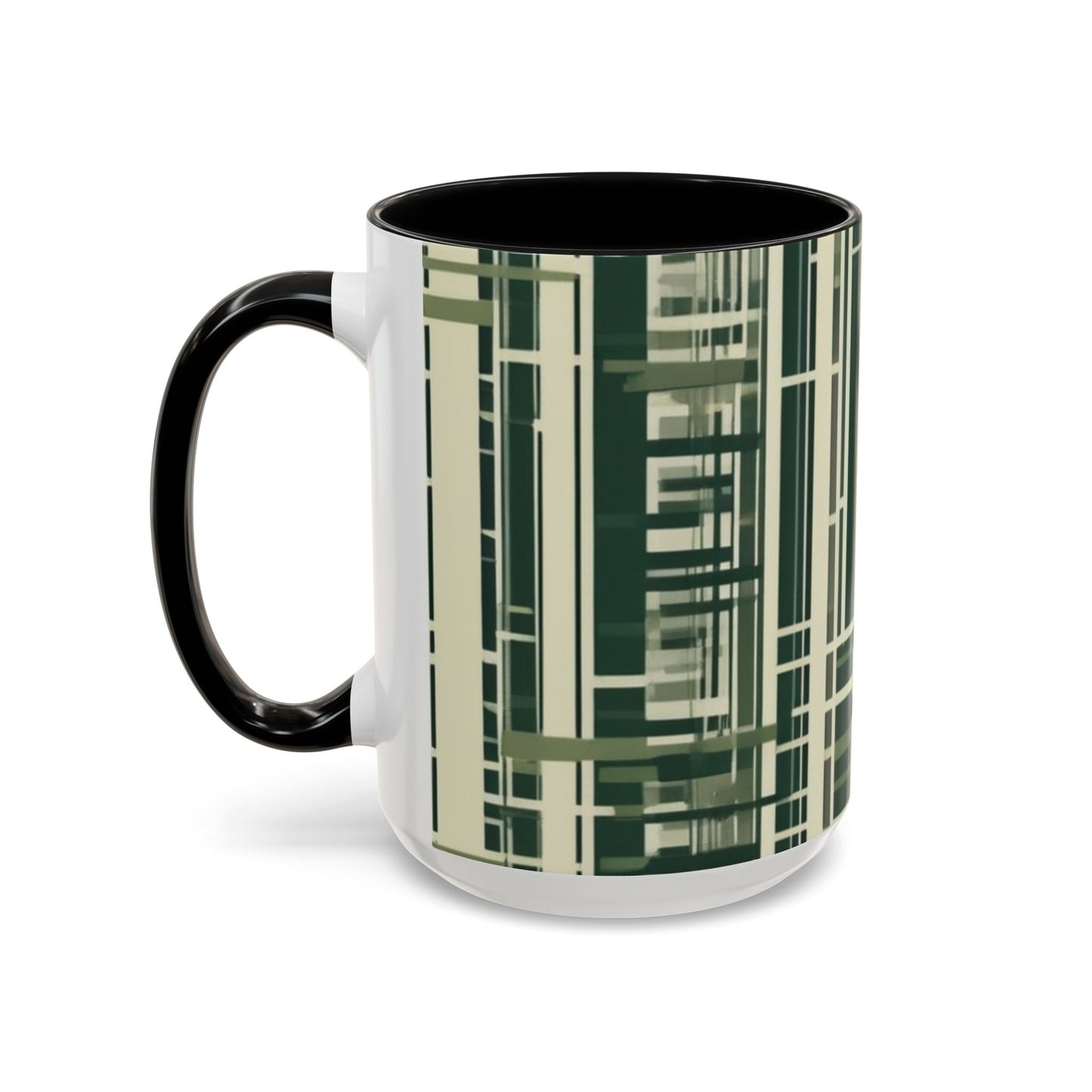 boostlete-quiet-power-pattern-barcode-blueprint-0167 — Accent Mug 11/15oz