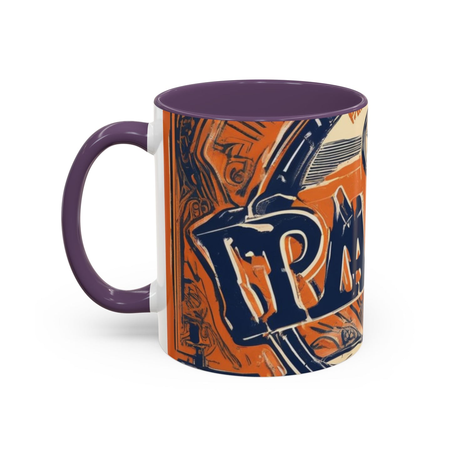 boostlete-am-crew-type-practice-makes-permanent-outline-over-solid-badge-0405 — Accent Mug 11/15oz