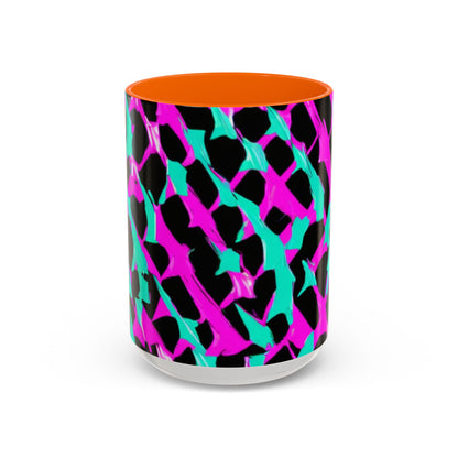 boostlete-rise-grind-pattern-sprint-badge-0011 — Accent Mug 11oz/15oz