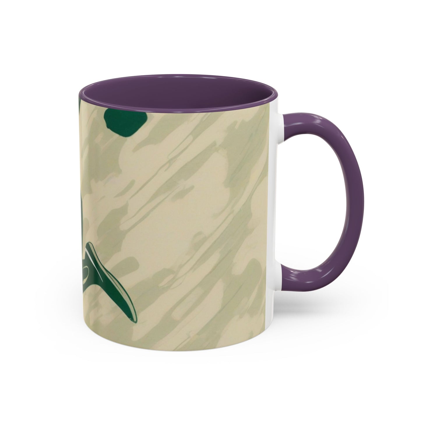 boostlete-am-crew-icon-runner-grainy-blueprint-0134 — Accent Mug 11oz/15oz