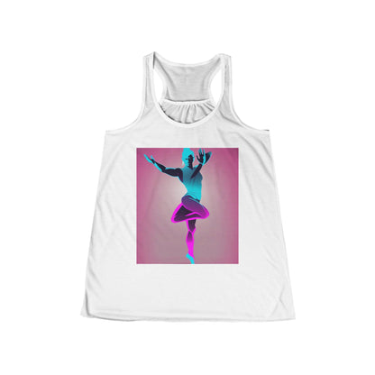 boostlete-pr-season-scene-yogi-soft-athletic-0272 — Women's Flowy Racerback Tank (B+C 8800)
