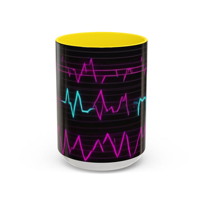 boostlete-boost-mode-pattern-ekg-modern-0111 — Accent Mug 11oz/15oz