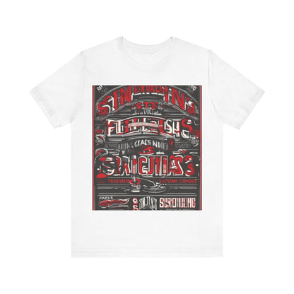 boostlete-iron-intent-type-sin-excusas-arc-retro-0157 — Unisex Jersey Short Sleeve (B+C 3001)