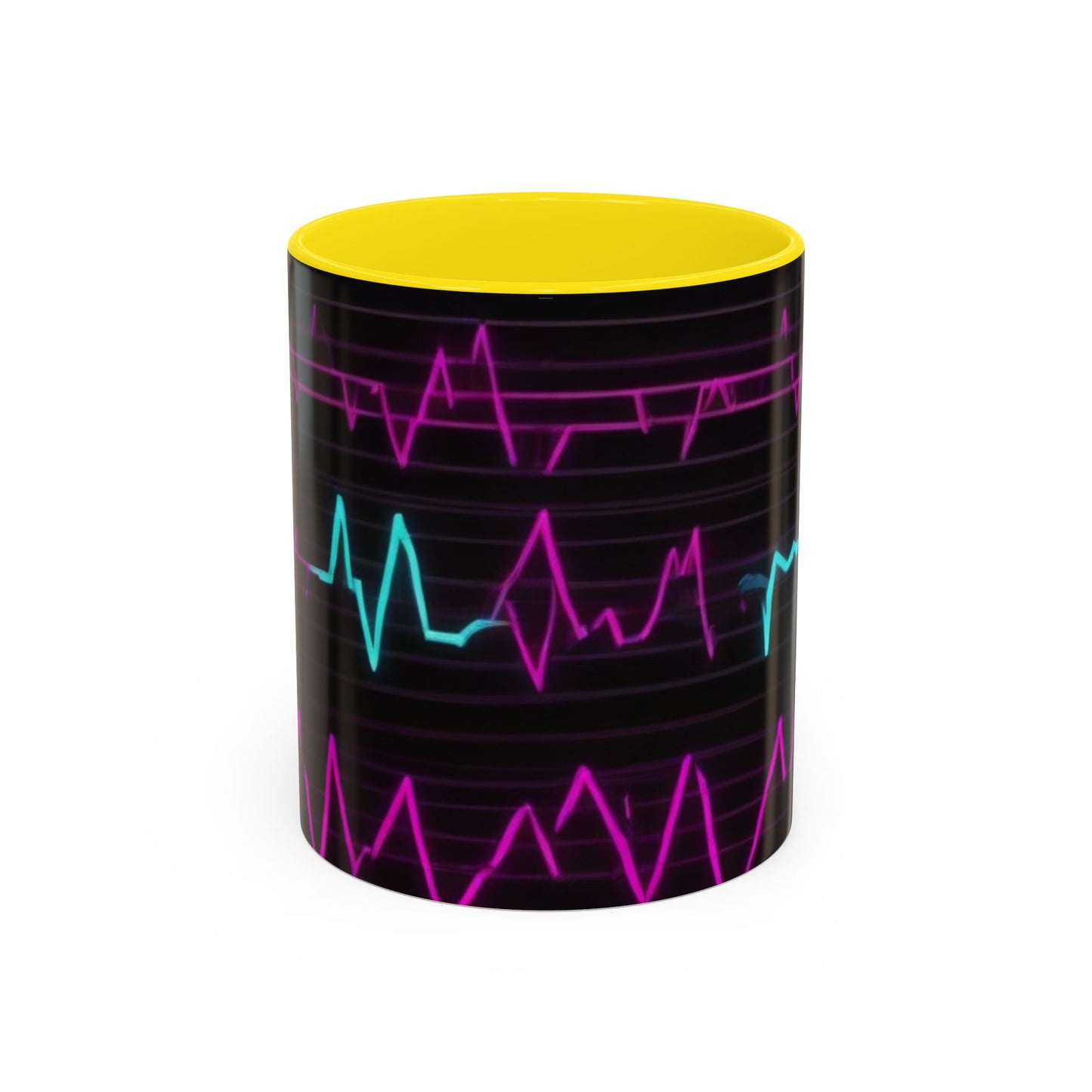 boostlete-boost-mode-pattern-ekg-modern-0111 — Accent Mug 11oz/15oz