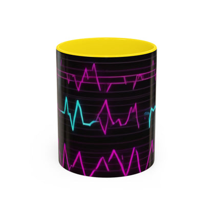 boostlete-boost-mode-pattern-ekg-modern-0111 — Accent Mug 11oz/15oz