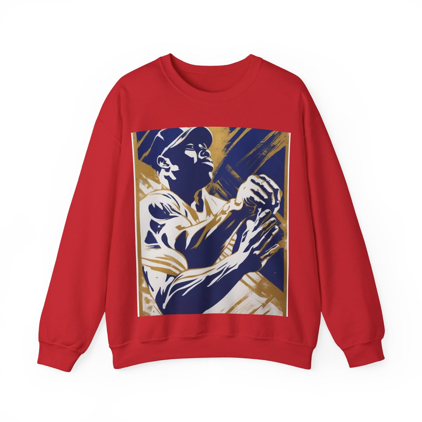 boostlete-pr-season-scene-athlete-high-industrial-0160 — Unisex Heavy Blend Crewneck Sweatshirt (Gildan)