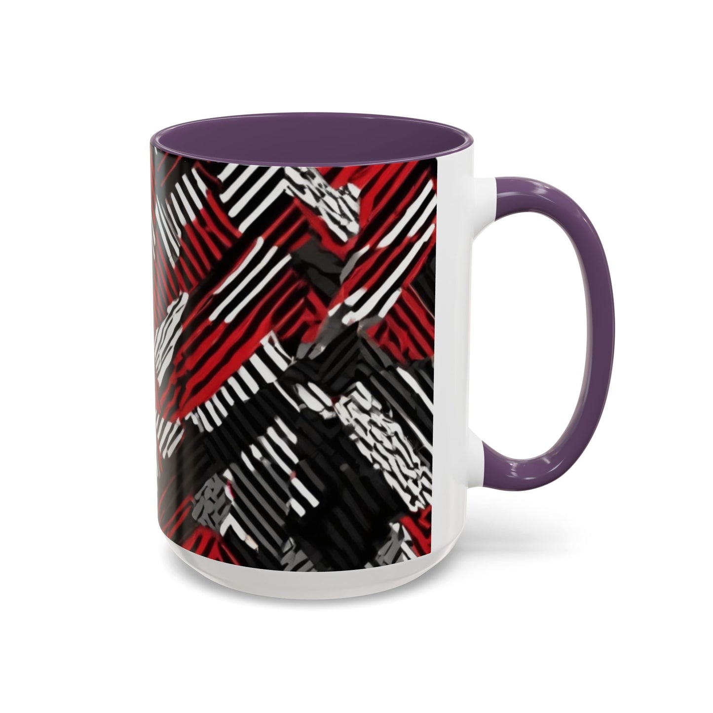 boostlete-pr-season-pattern-diagonal-geometric-0395 — Accent Mug 11/15oz